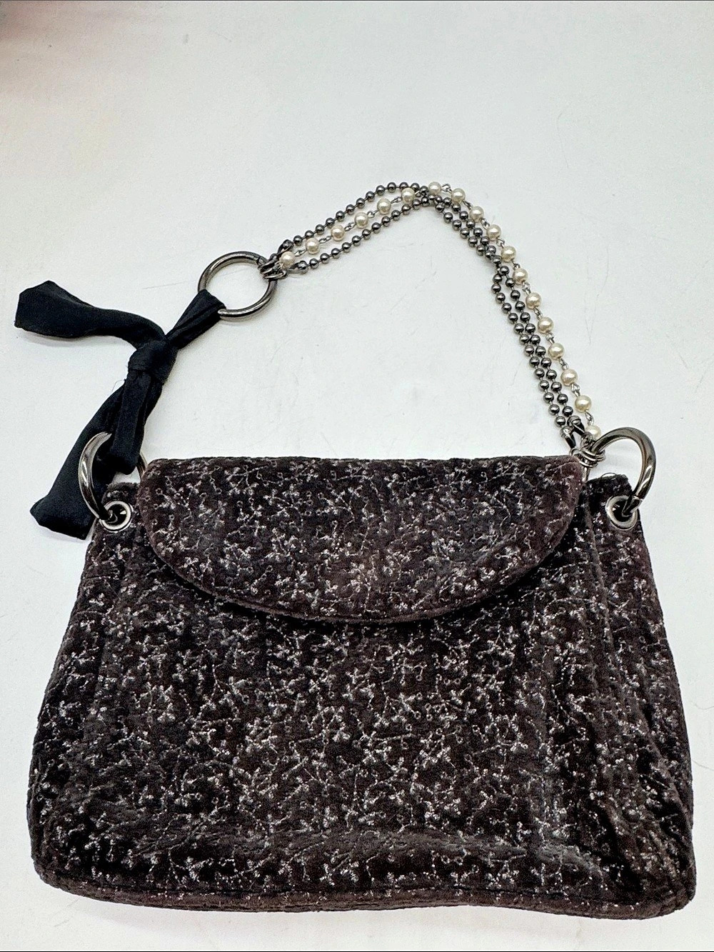 GAP Embellished Shoulder Bag in Black